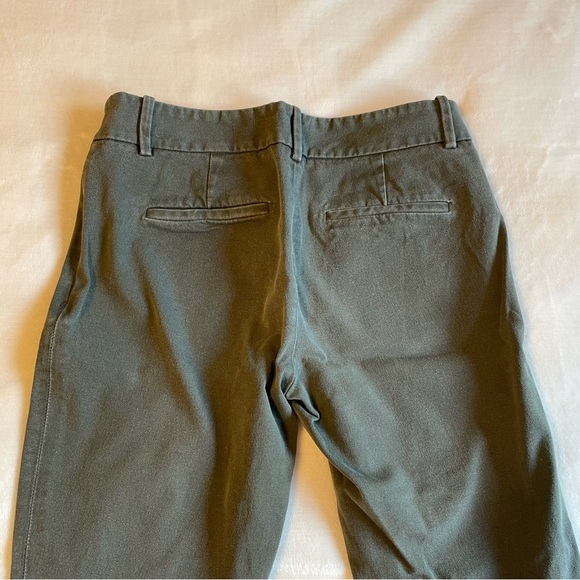 Aritzia Babaton Elliott Bi-Stretch Forest Green Slim Dress Pants - Picture 2 of 9